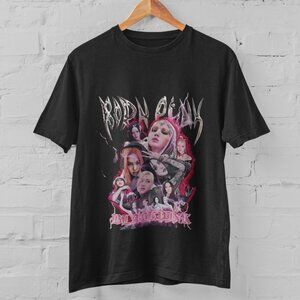 BLACKPINK Born Pink T-Shirt Kpop Merch Graphic Tee Korean Girl Group Unisex 81